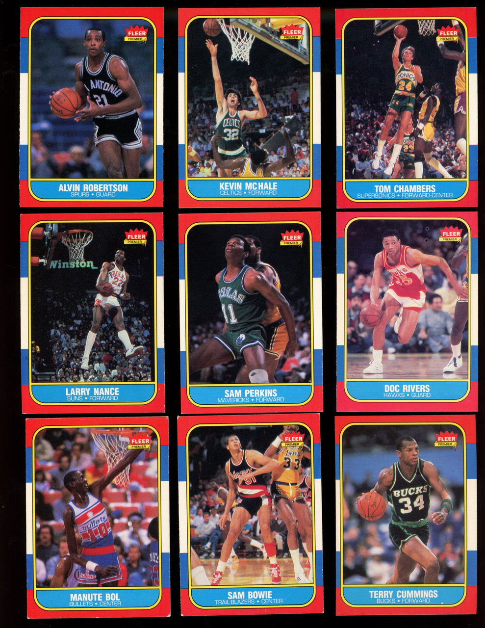 1986/87 Fleer Basketball Complete Set (Missing Jordan) 131/132 EX/MT-NM/MT