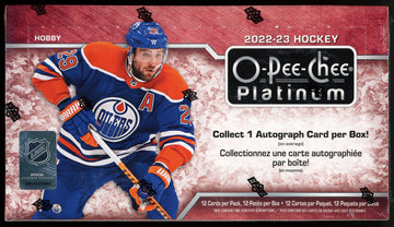 2022/23 Upper Deck O-Pee-Chee Platinum Hockey Hobby Box