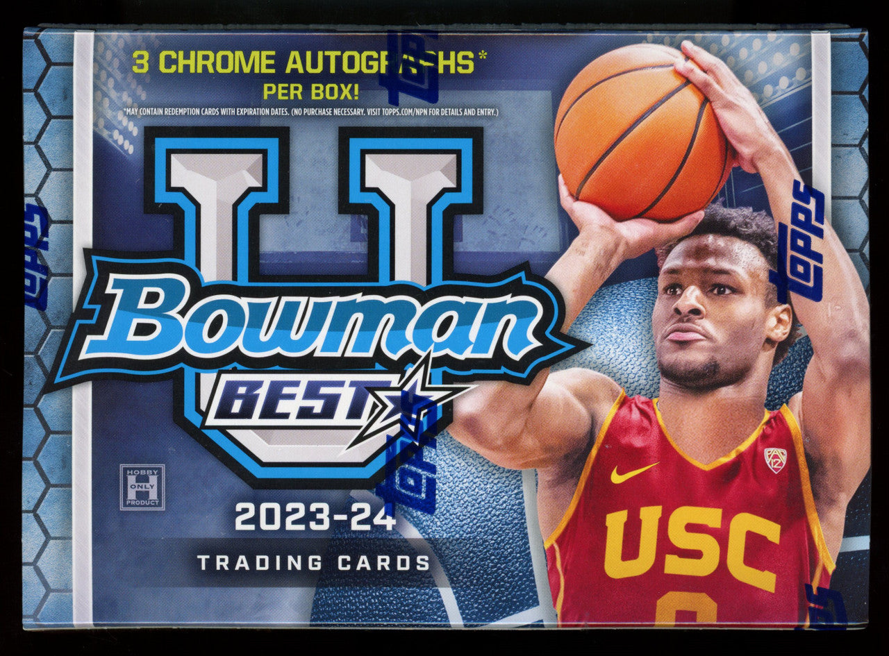 2023/24 Bowman University Best Basketball Breakers Delight Box