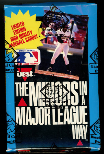 1990 Best Baseball The Minors Box BBCE Wrapped and Sealed