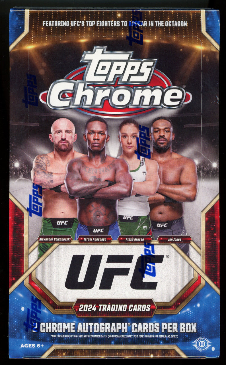 2024 Topps Chrome UFC Hobby Box