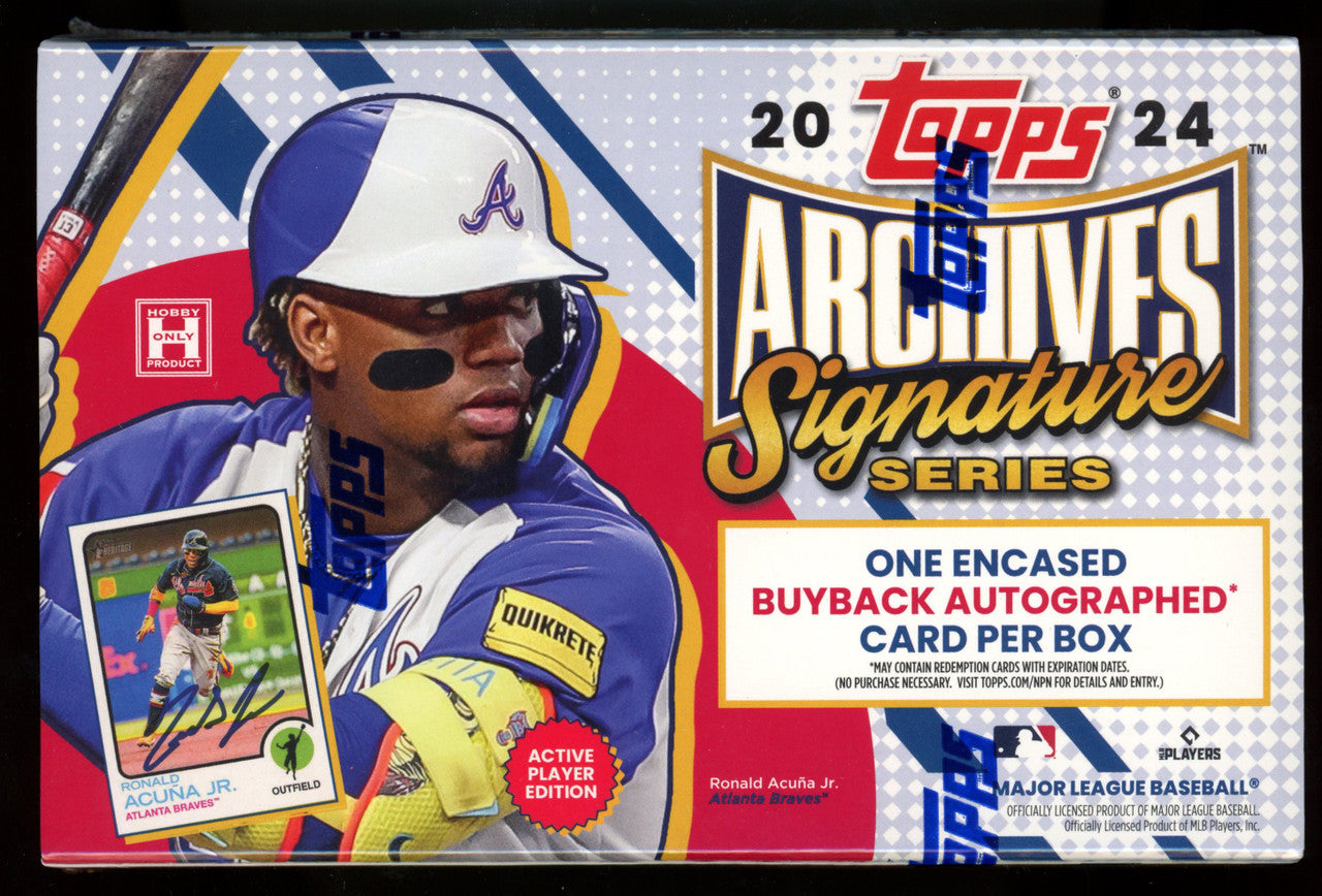 2024 Topps Archives Signature Series Baseball Hobby Box