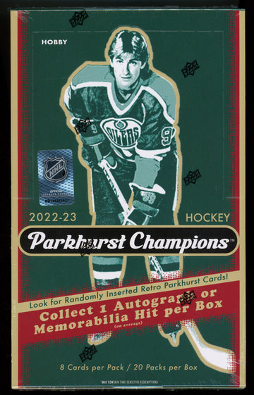 2022/23 Upper Deck Parkhurst Champions Hockey Hobby Box