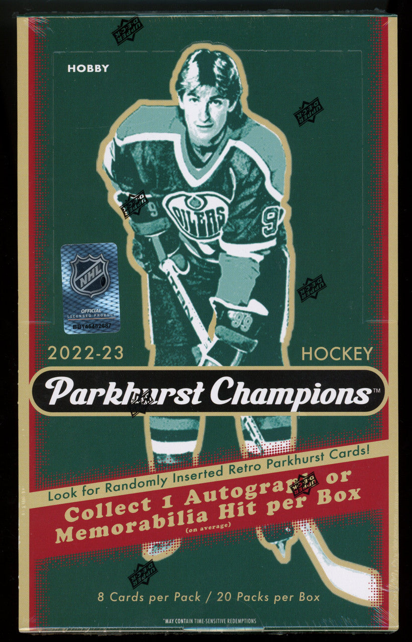 2022/23 Upper Deck Parkhurst Champions Hockey Hobby Box