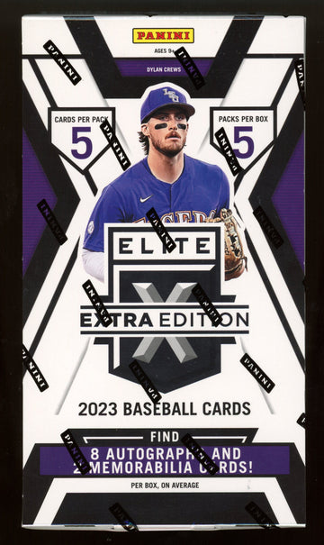 2023 Panini Elite Extra Edition Baseball Hobby Box