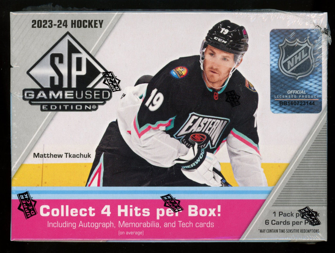 2023/24 Upper Deck SP Game Used Hockey Hobby Box