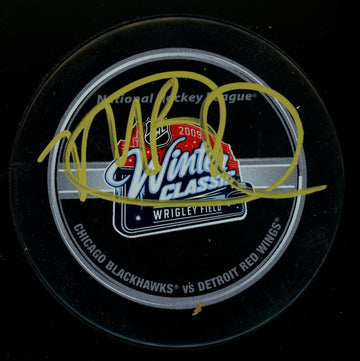 Mike Babcock Signed Autographed Puck JSA AK60723
