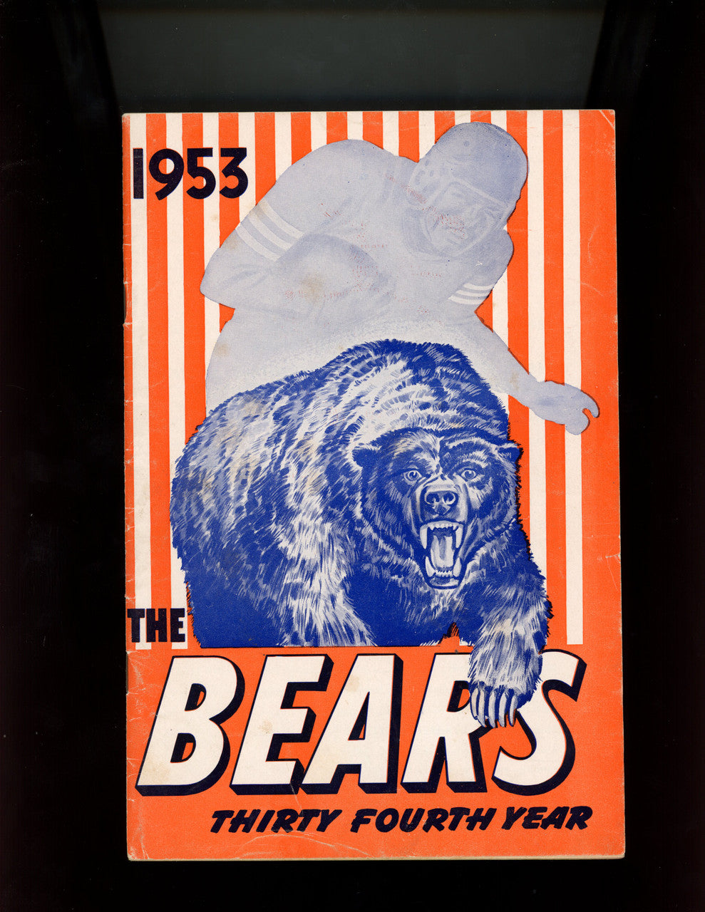 1953 Chicago Bears 34th Year Media Guide