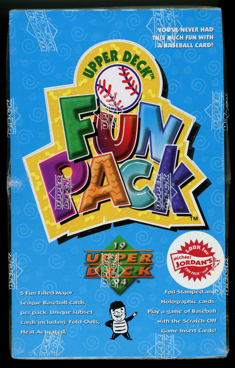 1994 Upper Deck Baseball Fun Pack Box Factory Sealed