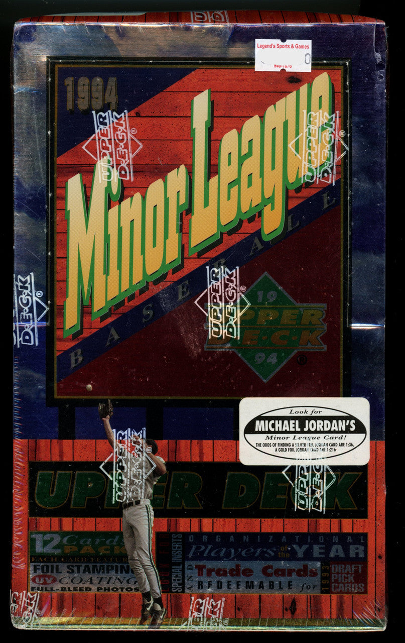 1994 Upper Deck Minor League Baseball Box Factory Sealed