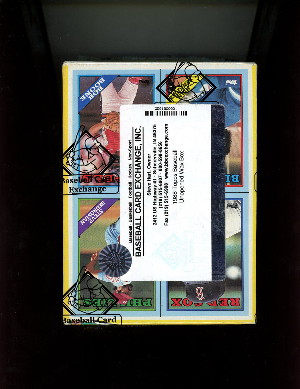1988 Topps Baseball Wax Box BBCE Wrapped and Sealed