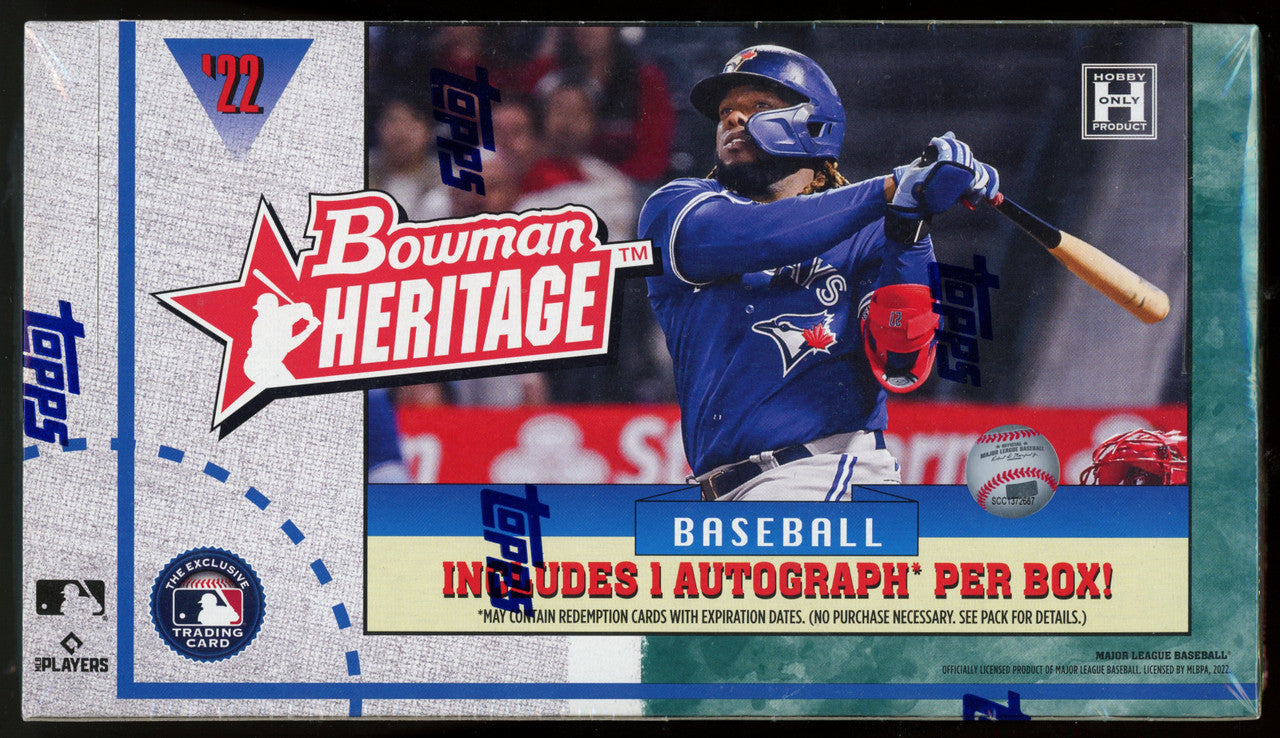 2022 Bowman Heritage Baseball Hobby Box