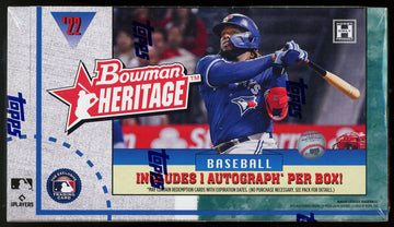 2022 Bowman Heritage Baseball Hobby Box