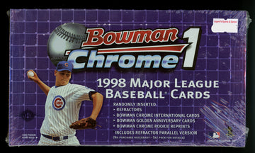 1998 Bowman Chrome Series 1 Baseball Hobby Box Factory Sealed
