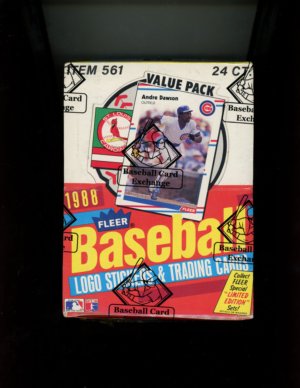 1988 Fleer Baseball Cello Box BBCE Wrapped and Sealed