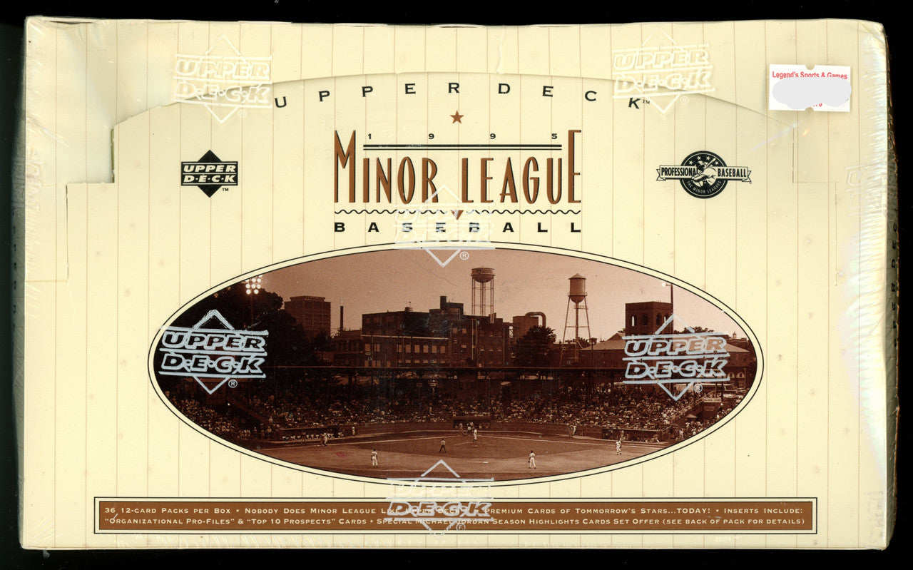 1995 Upper Deck Minor League Baseball Box Factory Sealed
