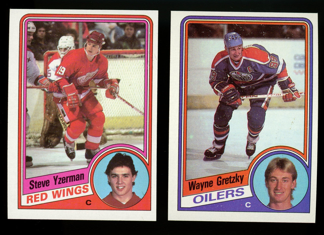 1984-85 Topps Hockey Complete Set (165) NM-MT Yzerman RC