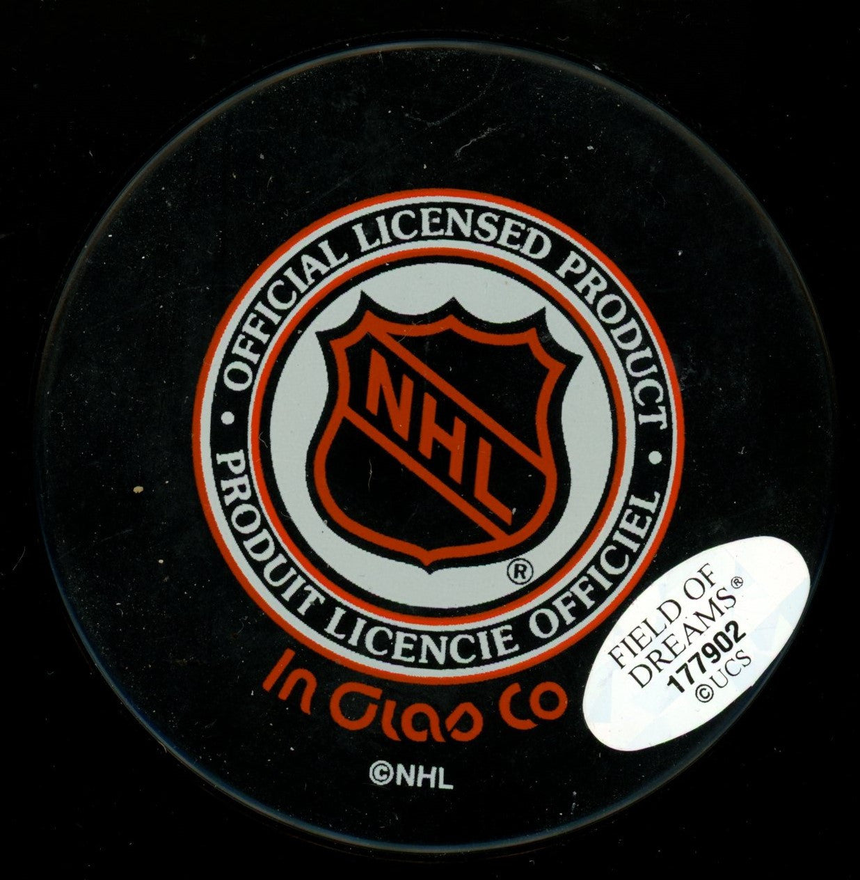 Tony Esposito Signed Autographed Blackhawks Puck FOD