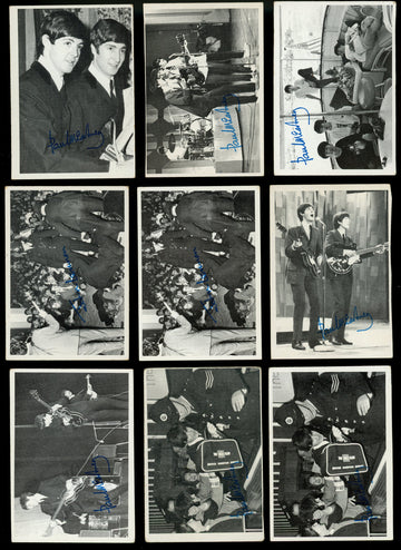 1964 Topps Beatles 3rd Series 35/50 Card Lot with 20 Duplicates VG-EX
