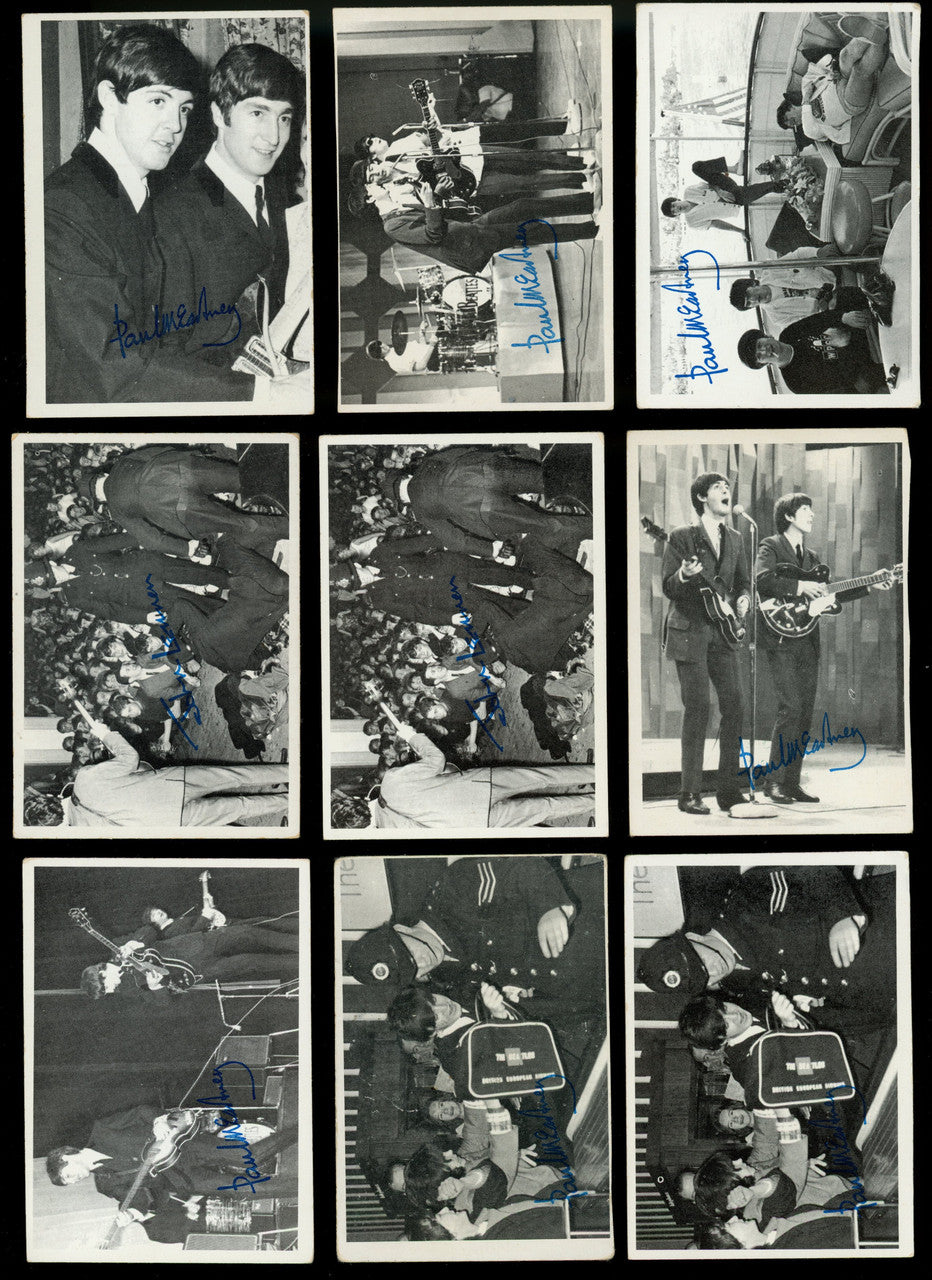 1964 Topps Beatles 3rd Series 35/50 Card Lot with 20 Duplicates VG-EX