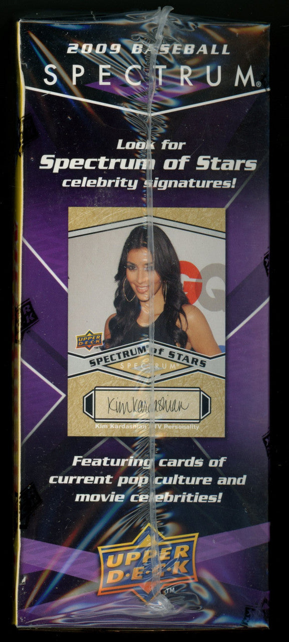 2009 Upper Deck Spectrum Baseball Blaster Box Factory Sealed