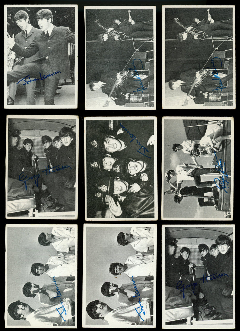 1964 Topps Beatles 3rd Series 35/50 Card Lot with 20 Duplicates VG-EX