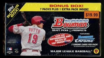 2008 Bowman Draft Baseball Blaster Box Factory Sealed