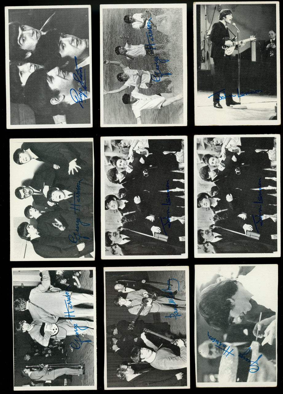 1964 Topps Beatles 3rd Series 35/50 Card Lot with 20 Duplicates VG-EX