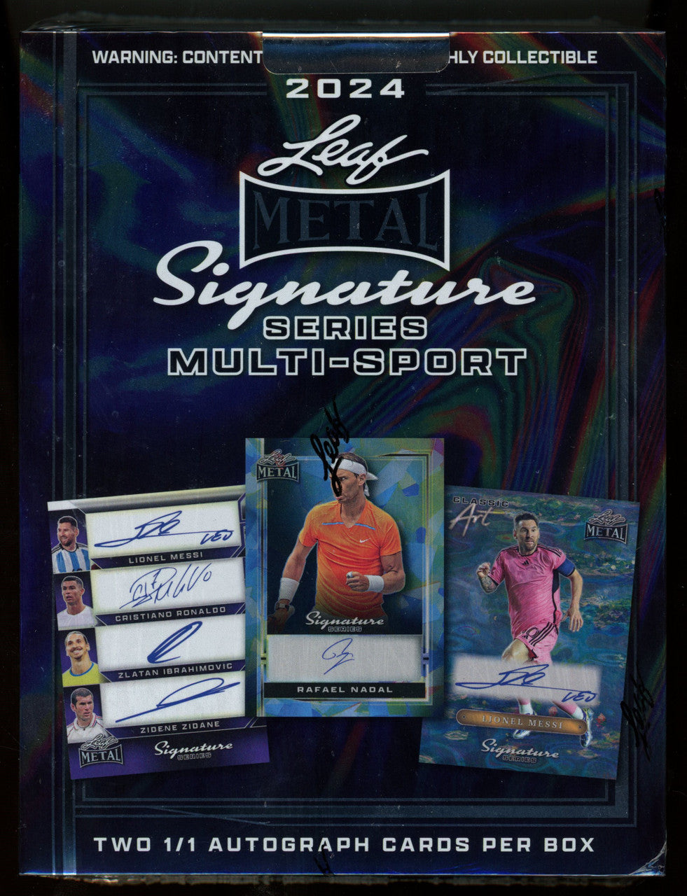2024 Leaf Metal Signature Series Multi-Sport Hobby Box
