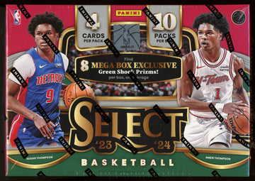 2023/24 Panini Select Basketball Mega Box Hobby Exclusive (Green Shock)