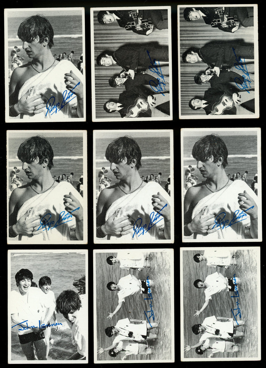 1964 Topps Beatles 3rd Series 35/50 Card Lot with 20 Duplicates VG-EX