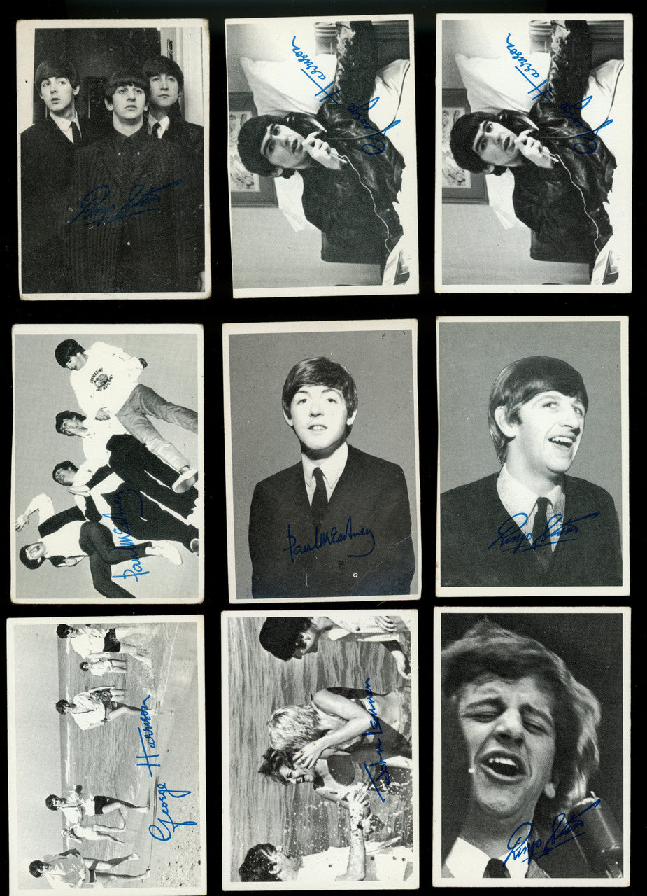 1964 Topps Beatles 3rd Series 35/50 Card Lot with 20 Duplicates VG-EX