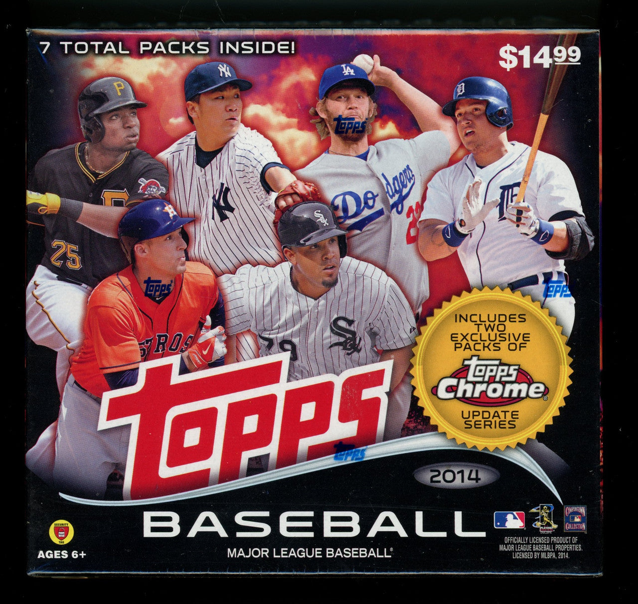 2014 Topps Update (Chrome) Baseball Mega Box Factory Sealed