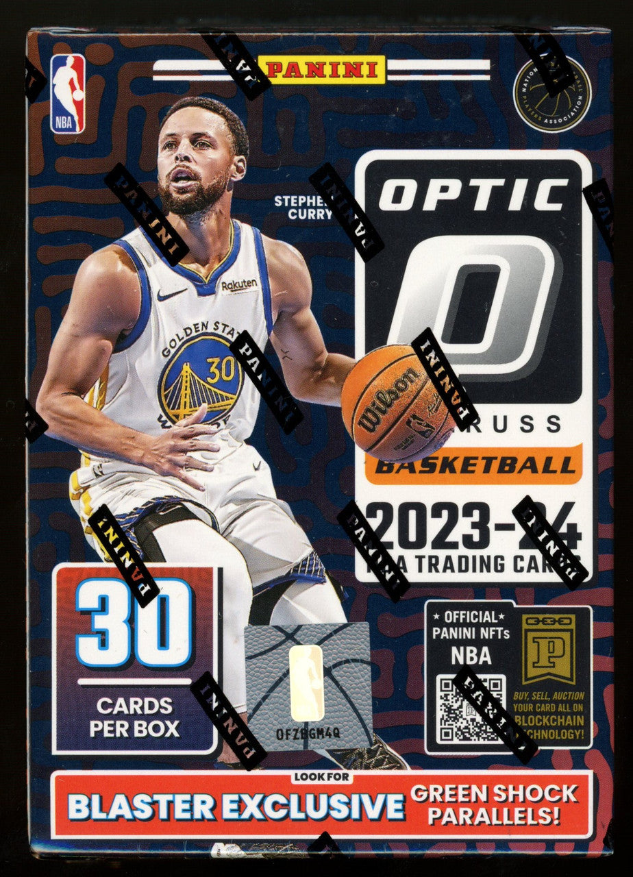 2023/24 Donruss Optic Basketball Hobby Blaster Box Green Shock