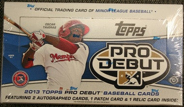 2013 Topps Pro Debut Baseball Box