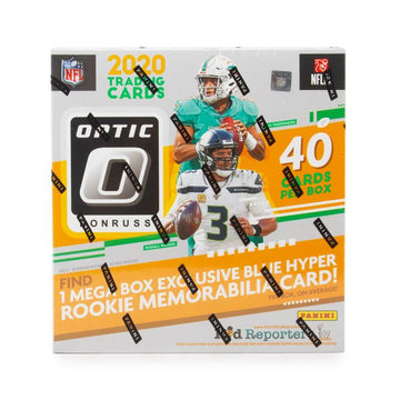 2020 Panini Donruss Optic Football Mega Box WALMART