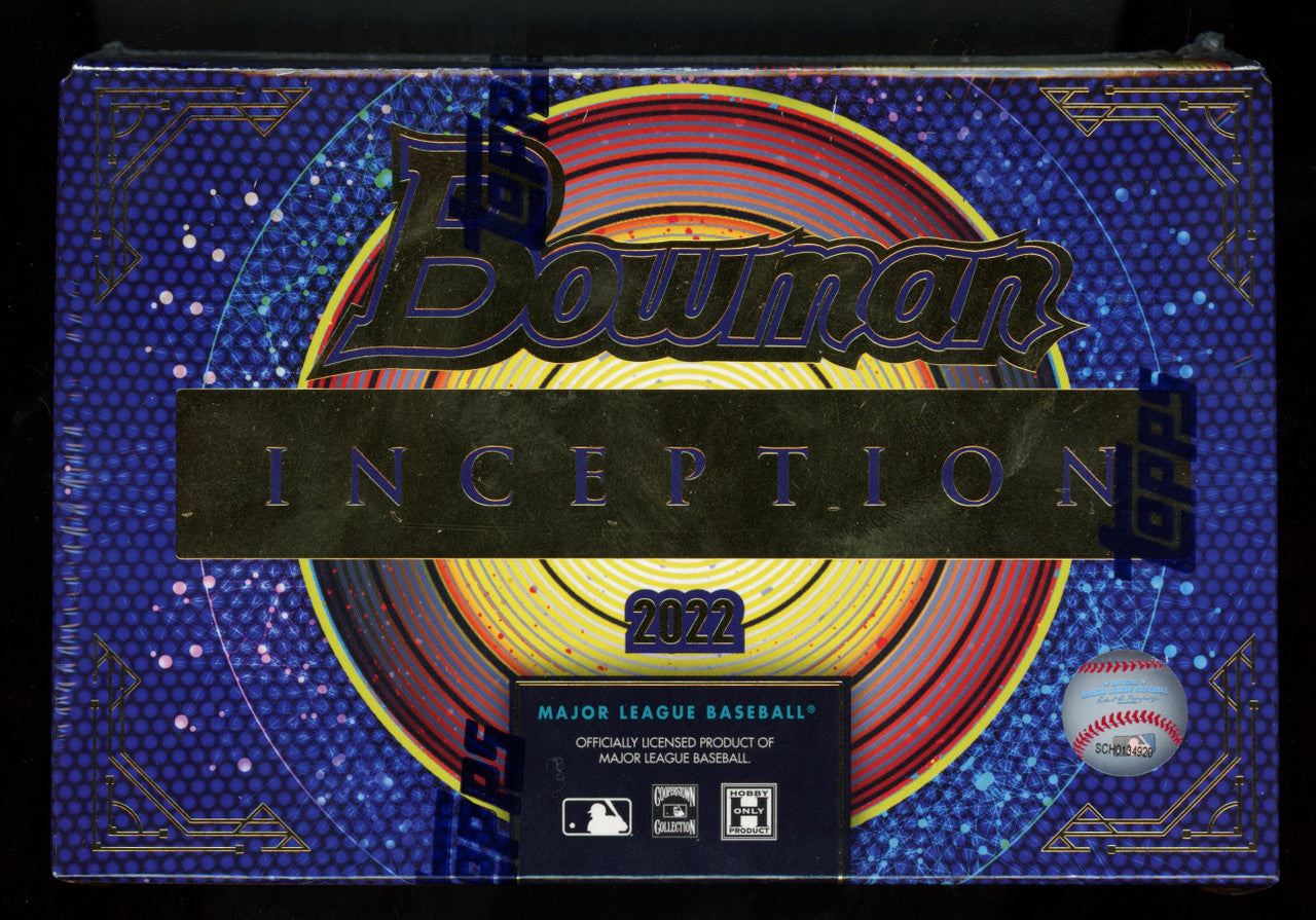 2022 Bowman Inception Baseball Hobby Box
