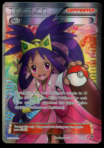 Pokemon Iris Plasma Blast Full Art #101/101