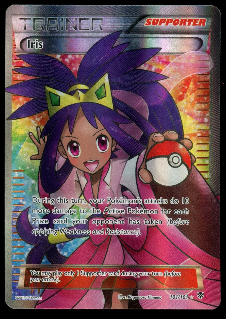 Pokemon Iris Plasma Blast Full Art #101/101