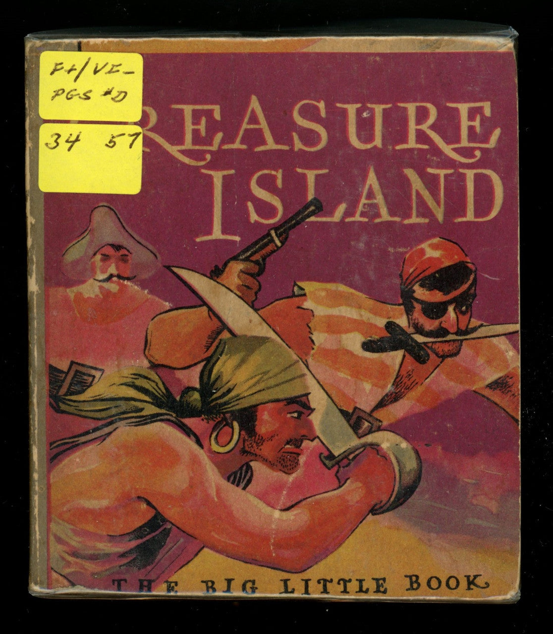 1933 "Treasure Island" The Big Little Book #120