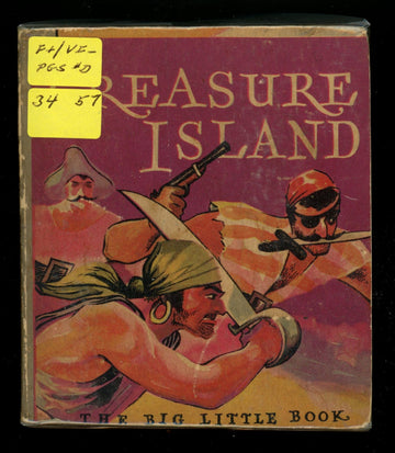 1933 "Treasure Island" The Big Little Book #120
