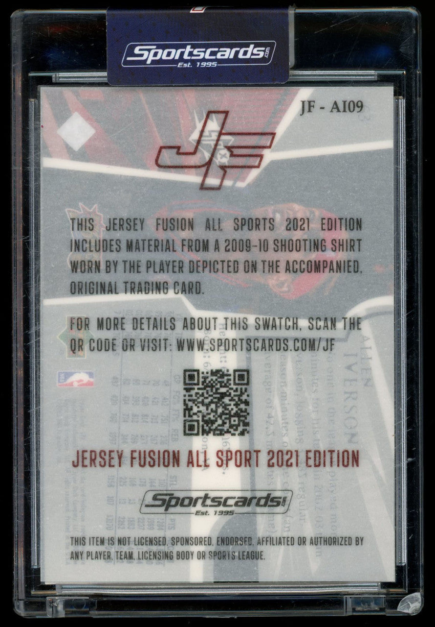 2021 Jersey Fusion Allen Iverson