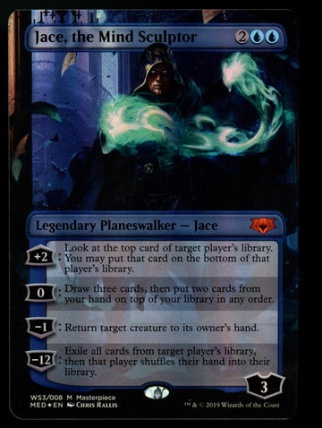 Magic Jace, The Mind Sculptor Mythic Edition Foil #WS3/008