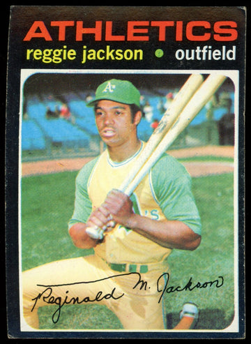 1971 Topps Reggie Jackson #20 EX