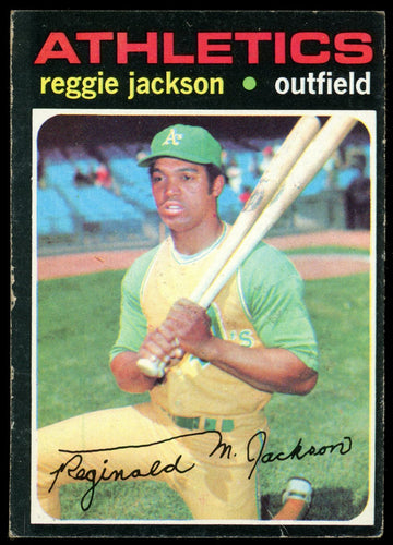 1971 Topps Reggie Jackson #20 VG-EX