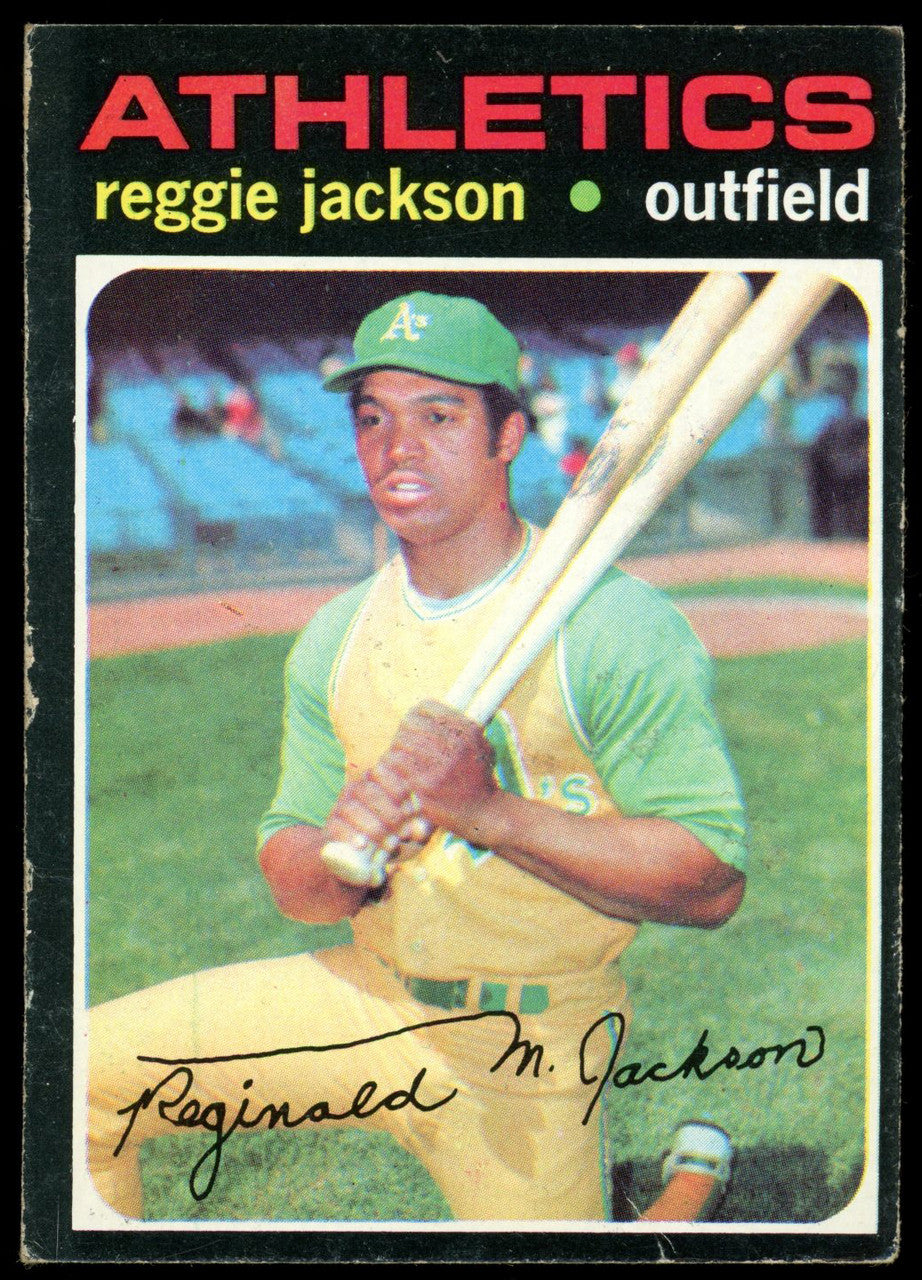 1971 Topps Reggie Jackson #20 VG-EX