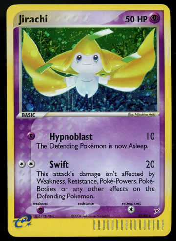 Pokemon Jirachi Team Magma Vs Team Aqua Holo #97/95