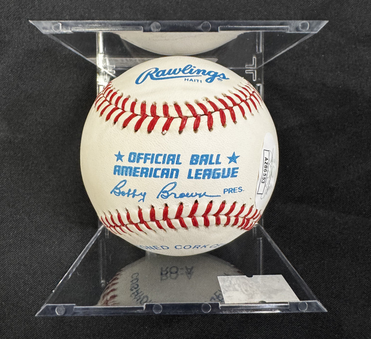 Al Kaline Signed Autographed Rawlings OAL Baseball JSA *6553
