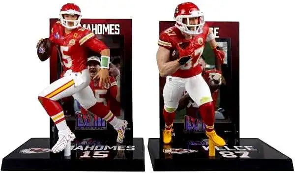 2024 McFarlane Patrick Mahomes/Travis Kelce Legacy Series #26 Dual Figures