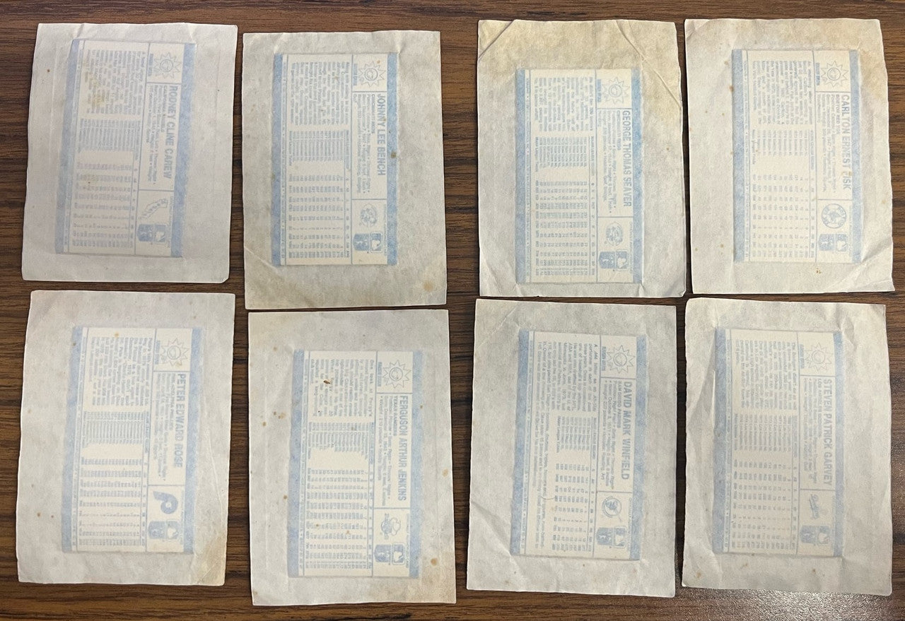 1980 Kellogg's Xographs Baseball Complete Set (60) in Wrappers